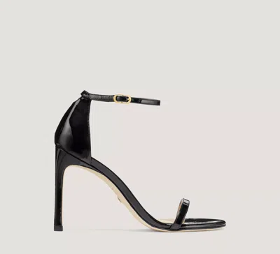 Stuart Weitzman Nudistsong Strap Sandal In Black