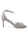 STUART WEITZMAN STUART WEITZMAN NUDISTY 75 SANDAL SILVER