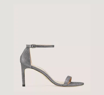 Stuart Weitzman Nunakedstraight In Gunmetal
