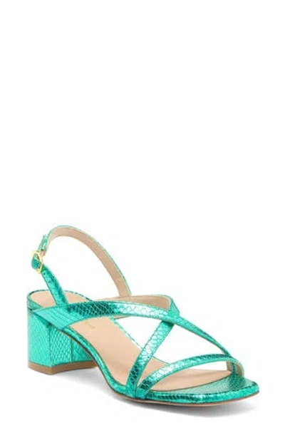 Stuart Weitzman Oasis 50 Block Heel Sandal In Capri