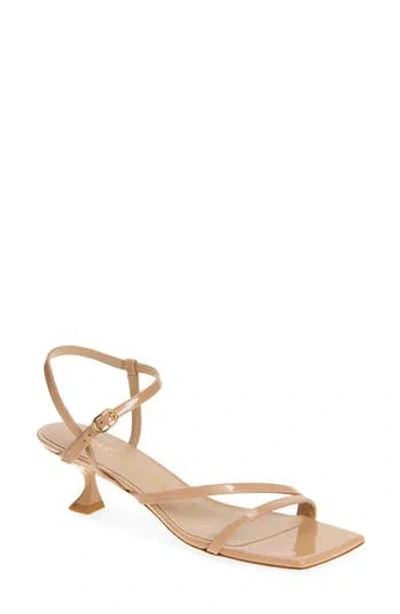 Stuart Weitzman Oasis 50 Slingback Sandal In Adobe