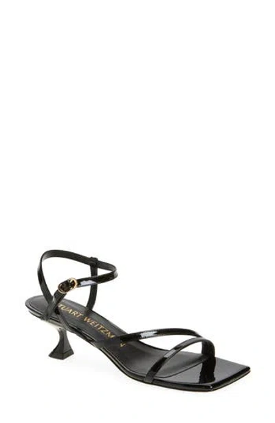 Stuart Weitzman Oasis 50 Slingback Sandal In Black