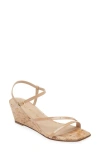 STUART WEITZMAN OASIS 50 WEDGE SANDAL