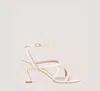 Stuart Weitzman Oasis 75 Ankle-strap Sandal In Seashell