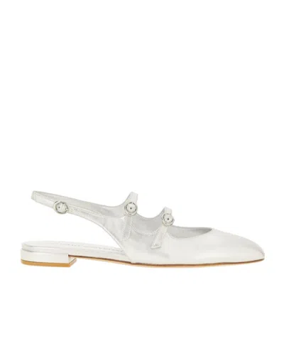 STUART WEITZMAN STUART WEITZMAN BENNI MARY JANE SLINGBACK FLAT SHOES