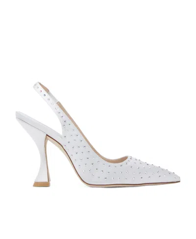 STUART WEITZMAN OPEN-HEELED HIGH HEELS
