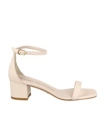 STUART WEITZMAN STUART WEITZMAN OPEN TOE BLOCK HEEL SANDALS