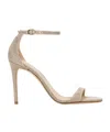 Stuart Weitzman Open-toed High-heeled Sandals In Nude