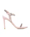 Stuart Weitzman Woman Sandals Light Pink Size 9.5 Soft Leather In Pink