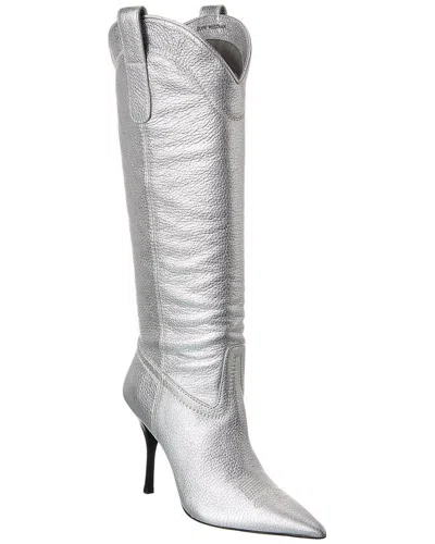 STUART WEITZMAN OUTWEST 100 LEATHER KNEE-HIGH BOOT