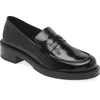 Stuart Weitzman Palmer Bold Loafer In Black