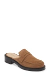 Stuart Weitzman Palmer Bold Loafer Mule In Camel