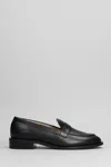 Stuart Weitzman Palmer Block Heel Loafers In Black