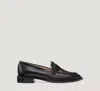 Stuart Weitzman Palmer Sleek Loafer The Sw Outlet In Black