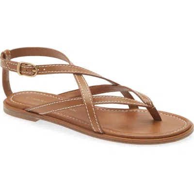 Stuart Weitzman Park Sandal In Brown