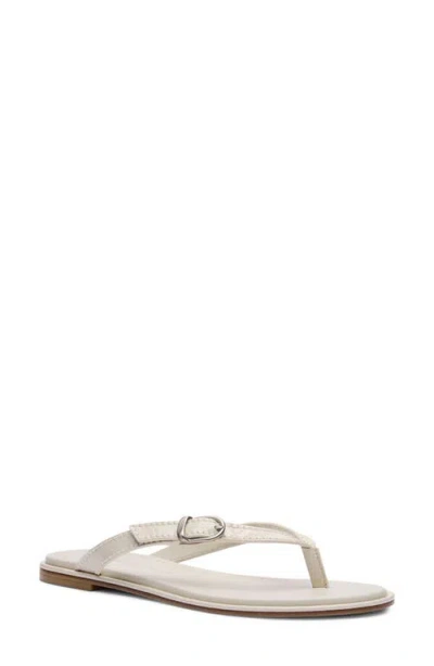 Stuart Weitzman Park Thong Sandal In Animal Print