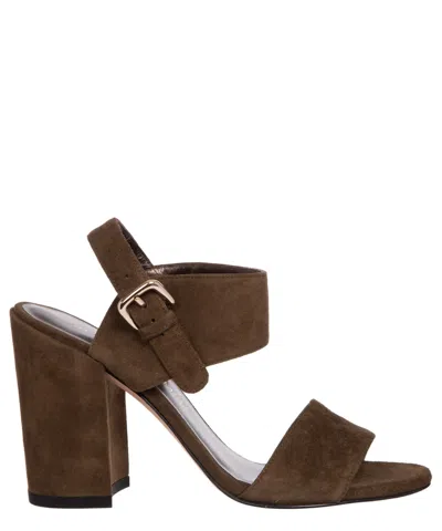 Stuart Weitzman Partisam Heeled Sandals In Green