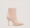 Stuart Weitzman Parton 100 Bootie The Sw Outlet In Dolce Taupe