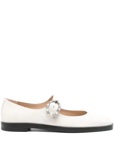STUART WEITZMAN PATENT BALLET FLATS