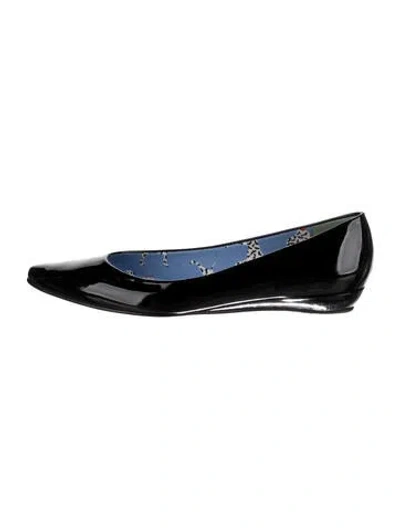 Pre-owned Stuart Weitzman Patent Leather Ballet Flats In Multi