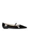 Stuart Weitzman Emilia Mary Jane Flats & Loafers In Black