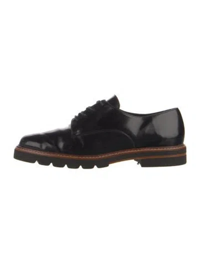 Pre-owned Stuart Weitzman Patent Leather Oxfords In Multi