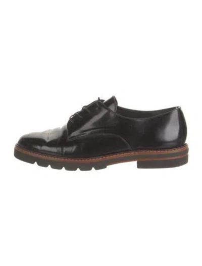 Pre-owned Stuart Weitzman Patent Leather Oxfords In Multi