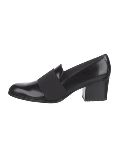 Pre-owned Stuart Weitzman Patent Leather Pumps In Black