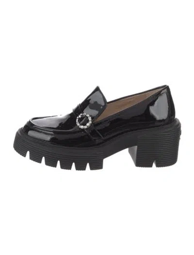 Pre-owned Stuart Weitzman Patent Leather Pumps In Black