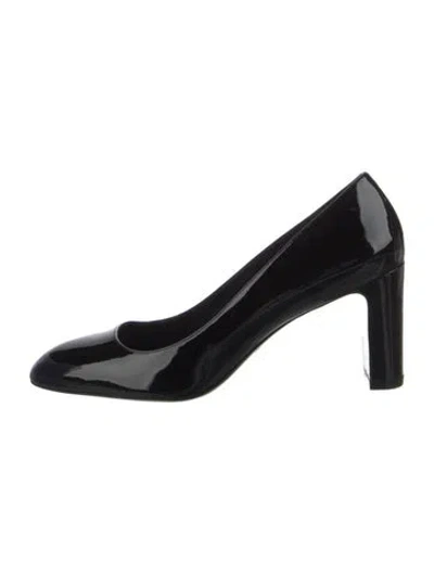 Pre-owned Stuart Weitzman Patent Leather Pumps In Black