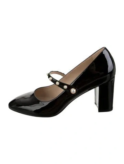 Pre-owned Stuart Weitzman Patent Leather Pumps In Black