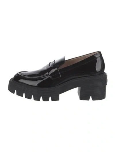 Pre-owned Stuart Weitzman Patent Leather Pumps In Black