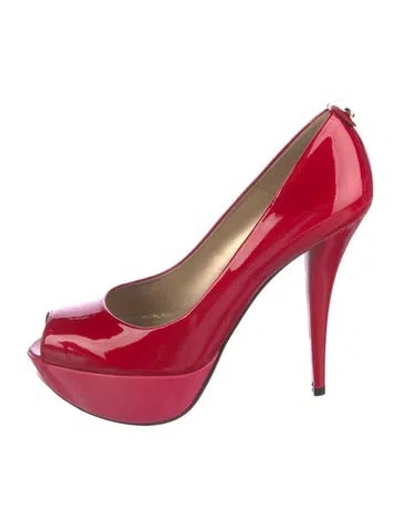 Pre-owned Stuart Weitzman Patent Leather Pumps In Multi