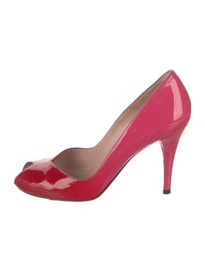 Pre-owned Stuart Weitzman Patent Leather Pumps In Multi