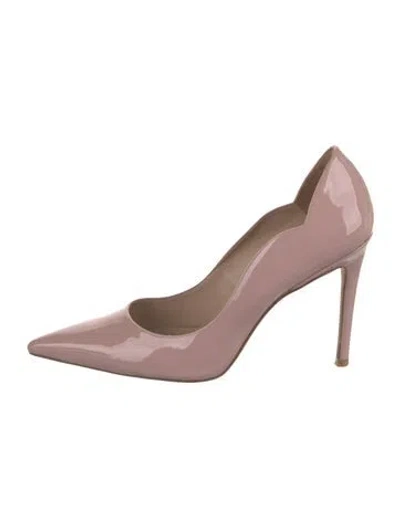 Pre-owned Stuart Weitzman Patent Leather Pumps In Pink