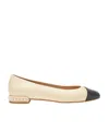 Stuart Weitzman Ballet Flats  Woman Color White In Nude