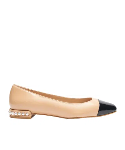 STUART WEITZMAN STUART WEITZMAN PEARL FLAT SLIP-ON BALLERINA SHOES