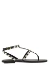 Stuart Weitzman Pearlita - Thong Sandal With Pearls In Black