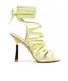 Stuart Weitzman Peep-toe, Patent-leather Booties