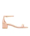 Stuart Weitzman Nudist Open-toe Sandals In Nude
