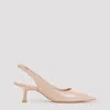 Stuart Weitzman Naomi 50 Slingback Pumps In Nude & Neutrals