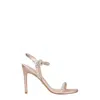Stuart Weitzman Woman Sandals Light Pink Size 9.5 Soft Leather