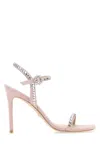 Stuart Weitzman Woman Sandals Light Pink Size 9.5 Soft Leather