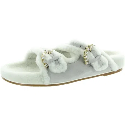 Stuart Weitzman Piper Chill Slide Womens Slip On Buckle Slide Sandals In Multi