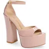 Stuart Weitzman Platform Sandal In Pink