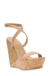 STUART WEITZMAN PLATFORM WEDGE SANDAL