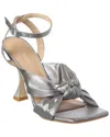 Stuart Weitzman Playa Ankle Strap Sandal In Silver