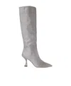 Stuart Weitzman Pointed Boots In Gray