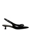 Stuart Weitzman Pointed High-heeled Sandals In Black