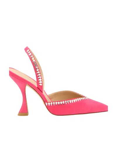 STUART WEITZMAN POINTED HIGH-HEELED SANDALS